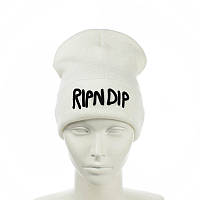 Молодежная шапка "RipnDip" белый