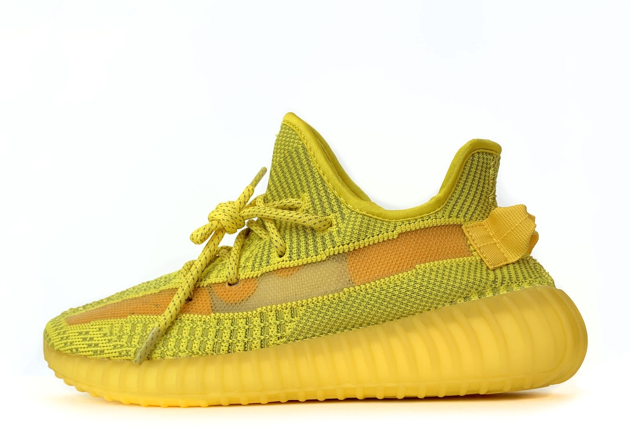 Кросівки Adidas Yeezy Boost 350 V2 рефлектив шнурки, кросівки адідас ізі буст 350 в2, кросівки Adidas Yeezy, фото 1