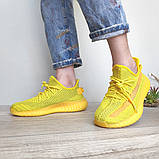 Кросівки Adidas Yeezy Boost 350 V2 рефлектив шнурки, кросівки адідас ізі буст 350 в2, кросівки Adidas Yeezy, фото 4