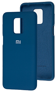 Чохол Оригінал Silicone Case Xiaomi Redmi Note 9s/9 Pro (Синій)