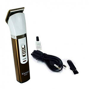 Бездротова акумуляторна машинка для стрижки волосся тример KEMEI PRO KM-3001 Original