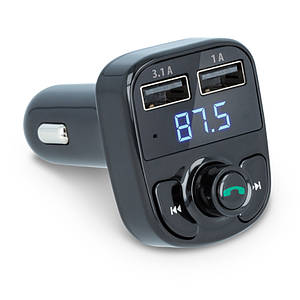 Автомобільний ФМ Bluetooth модулятор FM трансмітер для авто в машину 2xUSB PROTECH ORIGINAL 3.1 A