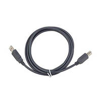 Кабель USB 2.0 - 1.8м AM/BM Cablexpert премиум, серый CCP-USB2-AMBM-6G