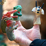 Ляльки на пальці Динозаври — "Dinosaur" — 5 шт., фото 3
