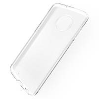 Силиконовый прозрачный чехол для Motorola Moto G6 Plus