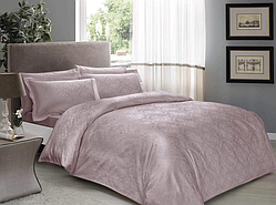 Постільна білизна Tac Євро сатин-жакард Daria