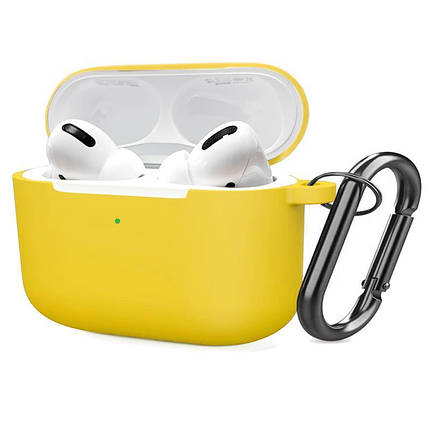Чохол TPU Armorstandart Hang для Apple Airpods Pro Yellow (ARM56072), фото 1
