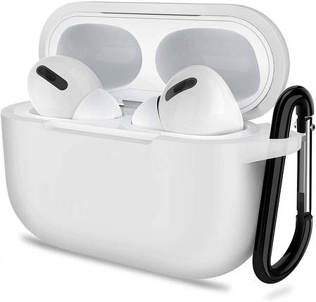Чохол TPU Armorstandart Silicone для Apple Airpods Pro White (ARM56087), фото 1