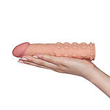 Насадка на член Pleasure X-Tender Penis Sleeve 2", фото 3