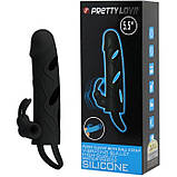 Насадка-подовжувач Pretty Love з вібрацією, фото 7