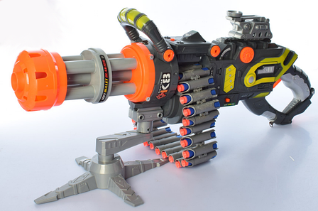 Мініган іграшковий кулемет Toy Gun Minigun SB415 Gatling, фото 1