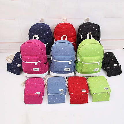 Шкільний набір Рюкзак поштарка, гаманець, фото 1