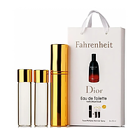 Парфюмерная вода мужская Christian Dior Fahrenheit, 3x15 мл