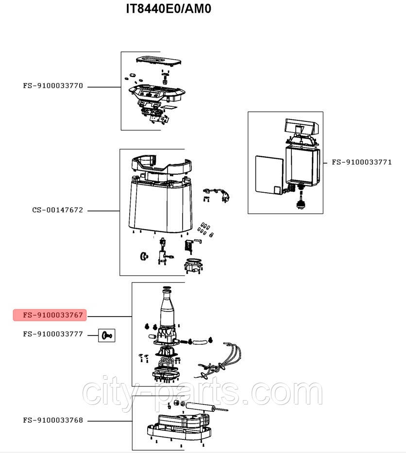 Бойлер Нагрівач для праски (парогенератора) Tefal FS-9100033767 ...