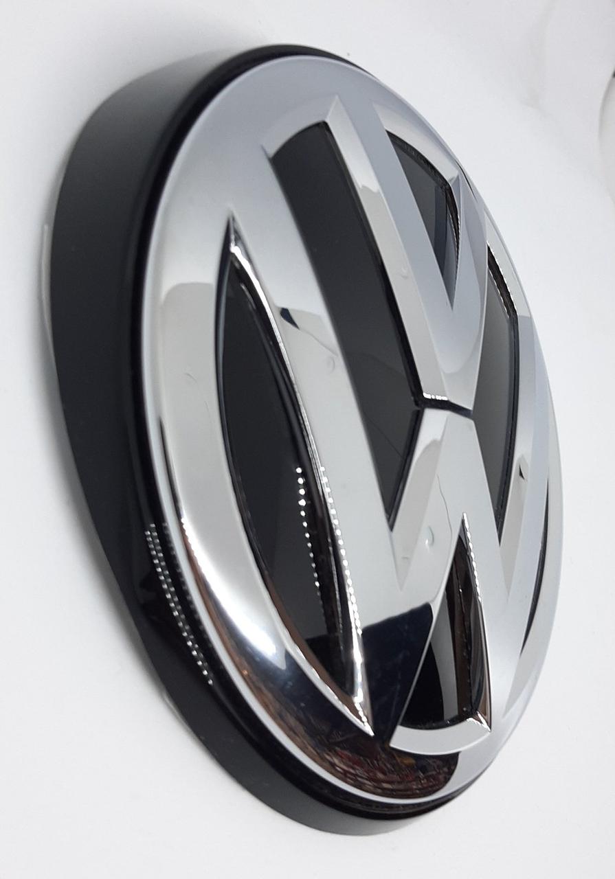 Емблема VW на капот і кришку багажника 140мм ОРИГІНАЛ (новий)