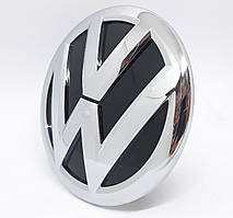 Емблема VW на капот і кришку багажника 130 мм глянець ОРИГИНАЛ (новий)