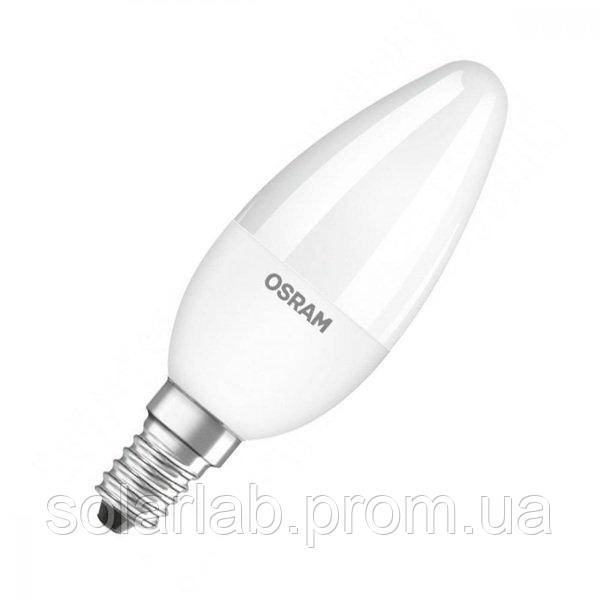 Лампа світлодіодна OSRAM LED STAR E14 6.5-60W 3000K 220V B35