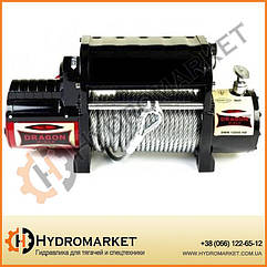Лебідка автомобільна електрична DWM 12000 HDI Dragon Winch з синтетичним тросом