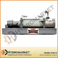 Гідравлічна лебідка на евакуатор DWHI 12000 HD Dragon Winch без управління