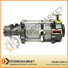 Гідравлічна лебідка на евакуатор DWHI 15000 HD Dragon Winch без управління