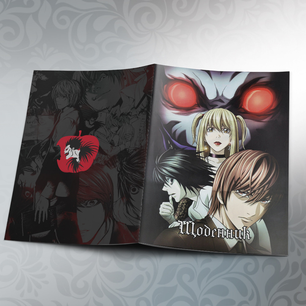 Щоденник шкільний м'який обкладинка Death Note 03