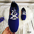 Кросівки мокасини жіночі сині, Гіпаніс, Україна, фото 4