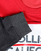 Світшот чоловічий червоний/білий/антрацит HOLLISTER Н-2 RED/WHT/ANTR M(Р) 20-210-002, фото 3