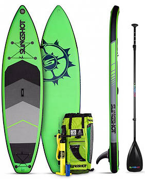 Сапборд Slingshot Crossbreed Airtech 11'0 Green, 2021 — дошка для САП серфінгу, sup board