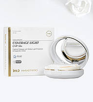 Матувальна компактна крем-пудра (Light) Epigen Coverage UVP SPF 50+ INNOAESTHETICS 14 г.