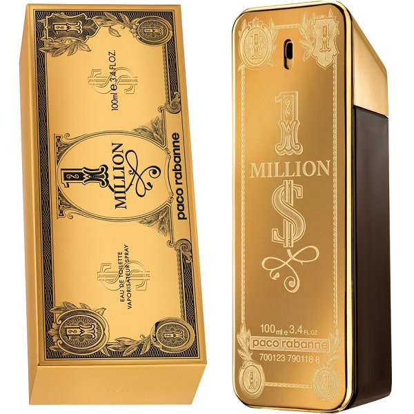 Paco Rabanne 1 Million $ туалетна вода 100 ml. (Пако Рабана 1 Мільйон Доларів)