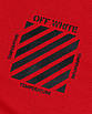 Світшот чоловічий червоний OFF-WHITE №6, рис на рукавах RED XL(Р) 20-518-201-003, фото 3