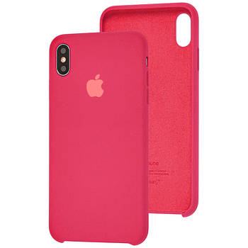 Чохол Silicone Case для Apple iPhone X / Xs Rose Red