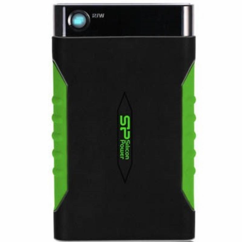 Зовнішній жорсткий диск Silicon Power Armor A15 1 TB (SP010TBPHDA15S3K) 2.5" USB 3.0 Black