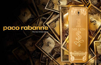 Paco Rabanne 1 Million $ туалетна вода 100 ml. (Пако Рабана 1 Мільйон Доларів), фото 2