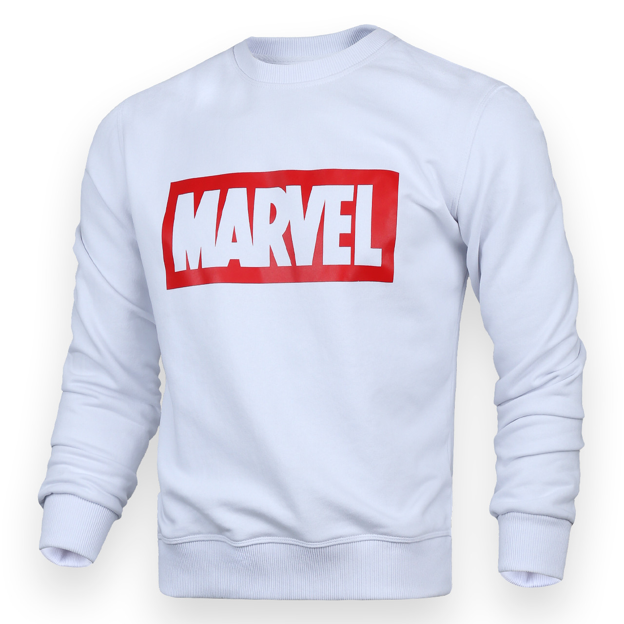 Світшот чоловічий білий MARVEL з лого WHT S(Р) 18-502-001