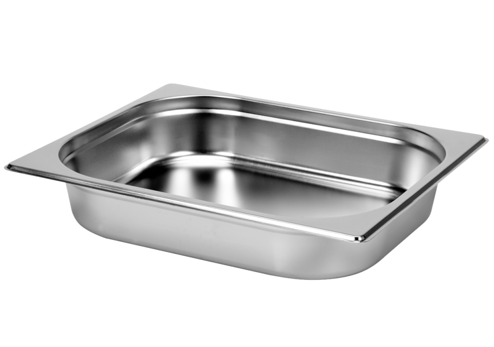 Гастрономічний контейнер (0,7 мм) глибина 65 мм нержавіюча сталь (INOX), фото 1