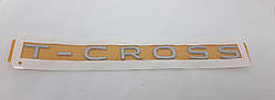 Емблема логотип напис VW T-CROSS оригінал! VAG