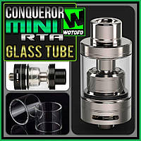 Wotofo Conqueror Mini RTA Glass Tube. Запасная колба. Стекло.