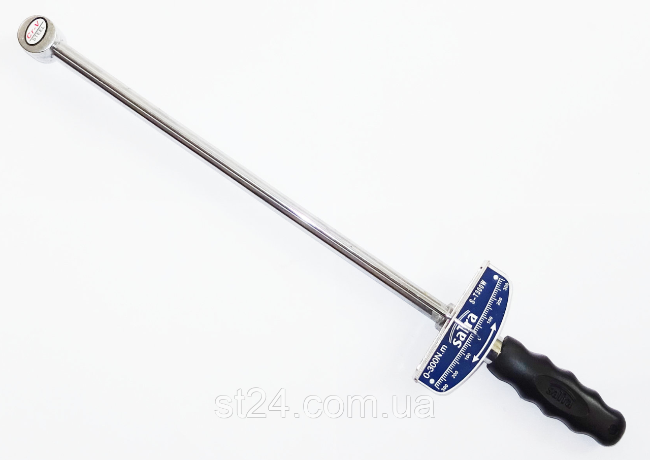 Ключ динамометричний стрілочний 0-300 Нм 1/2" SATRA S-T300W, фото 1