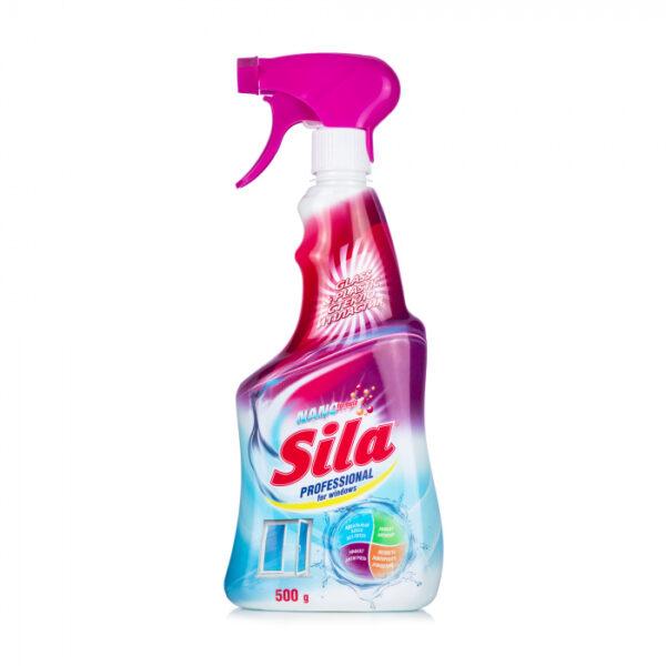 Мультифункциональное средство для мытья и очистки стекол Sila, 500 мл - фото 1 - id-p1231924377