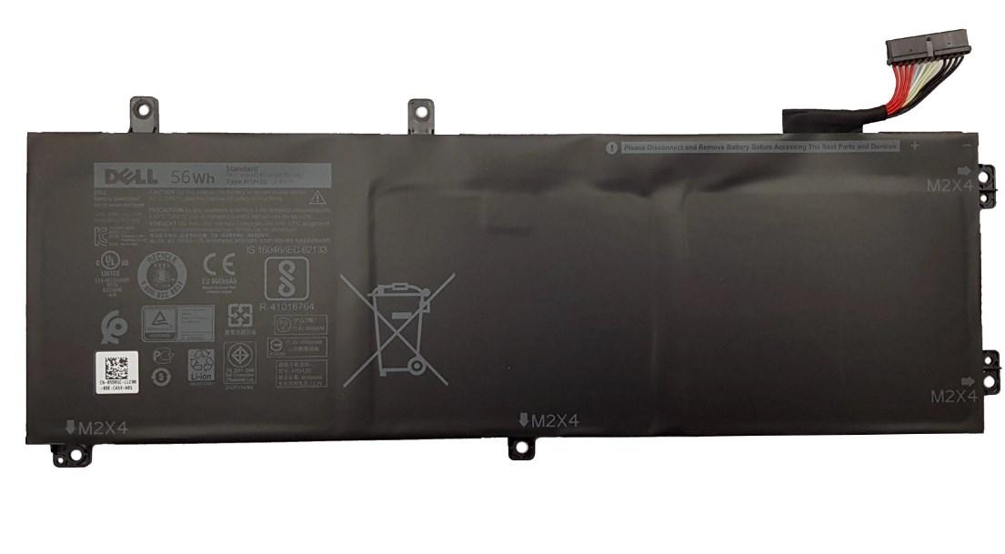 Оригінальна акумуляторна батарея Dell XPS 15 9560 9570 (H5H20 - 11.4 V 56Wh) - Акумулятор, АКБ