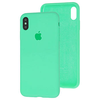 Чохол Silicone Case для Apple iPhone X / Xs Mint