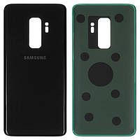 Задняя панель корпуса (крышка аккумулятора) для Samsung Galaxy S9 Plus G965, оригинал Черный