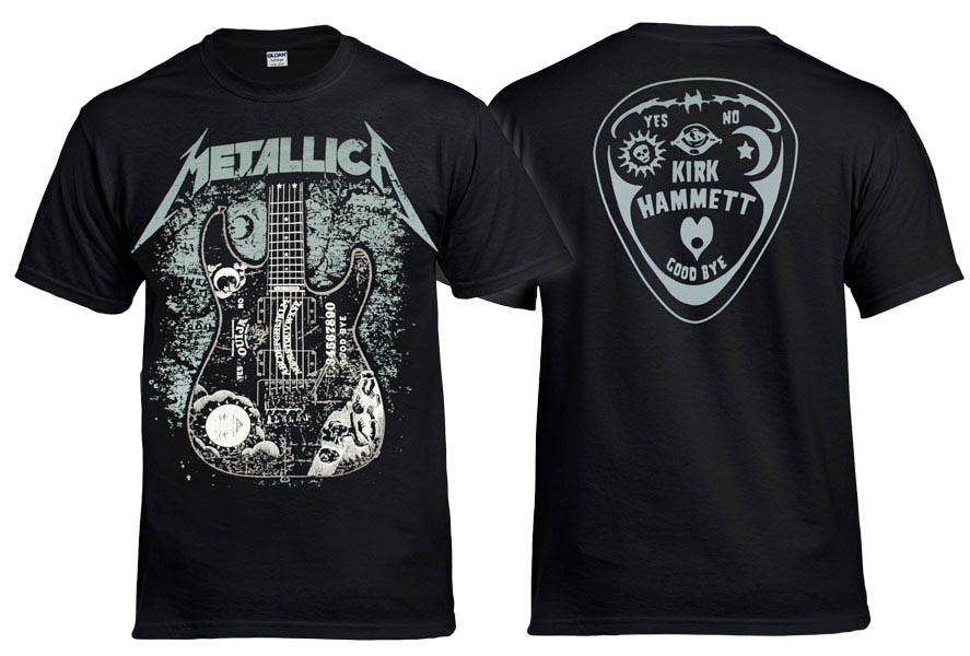 Футболка METALLICA Hammett Ouija Guitar