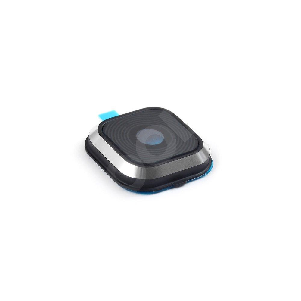 Скло для камери Samsung A700H Galaxy A7 (2015), A700F, з обідком, колір чорний, фото 1