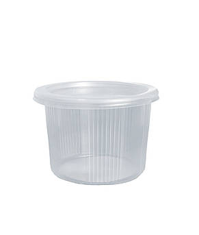 Одноразова упаковка для перших страв ПП-115 на 500 мл прозора, 500 шт/уп