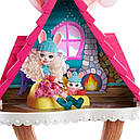 Набір Enchantimals Зимовий котедж Лижний шале та лялька Кролик GJX50, фото 5