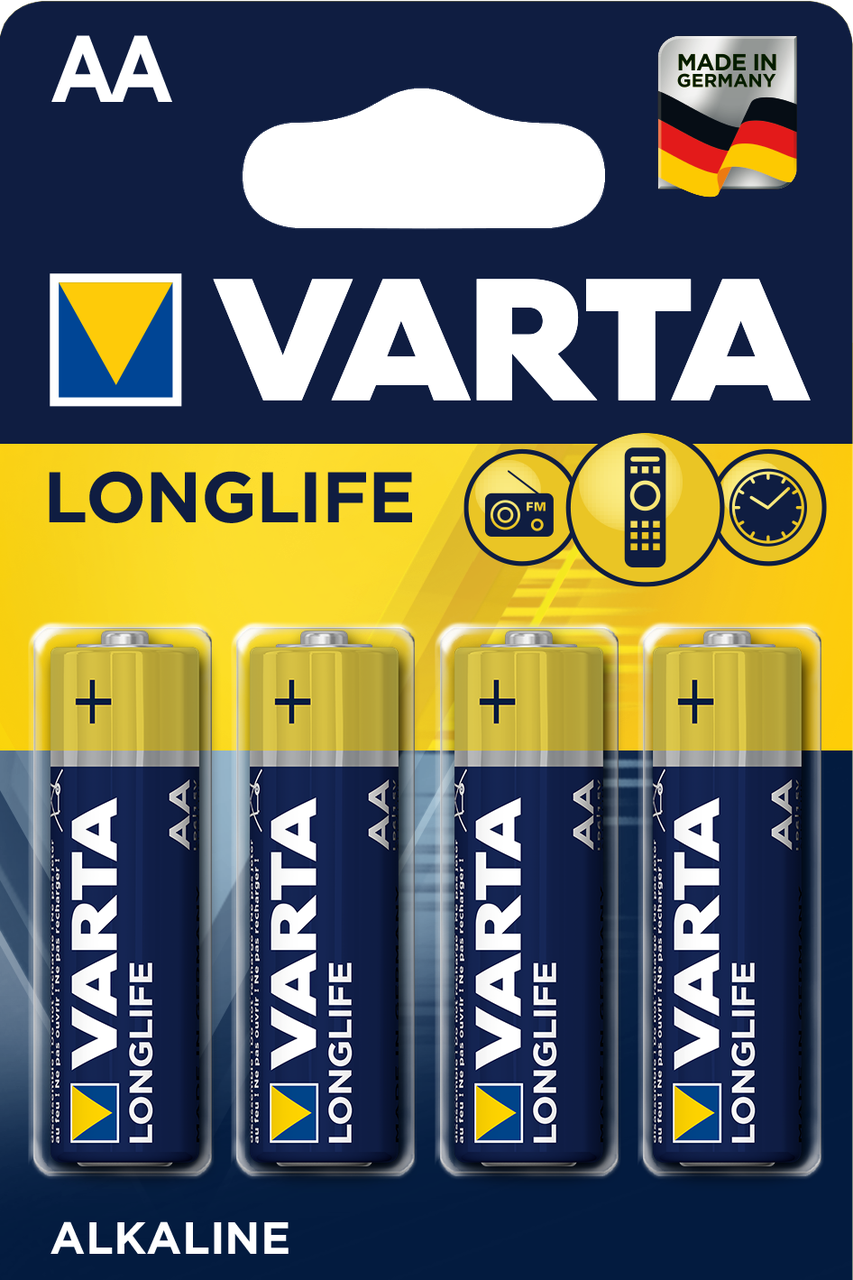 Батарейка VARTA Long Life АА/LR06 (1 шт.)
