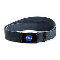 Ремень ZIZ НАСА синий оригинальный подарок