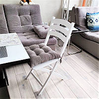 Складной деревянный стул Silla Белый